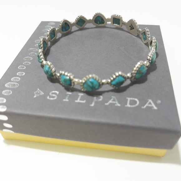 Silpada Jewelry - Silpada Turquoise Pools Bracelet | B3218